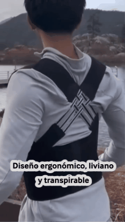 Chaleco Corrector De Postura Cruzado Win